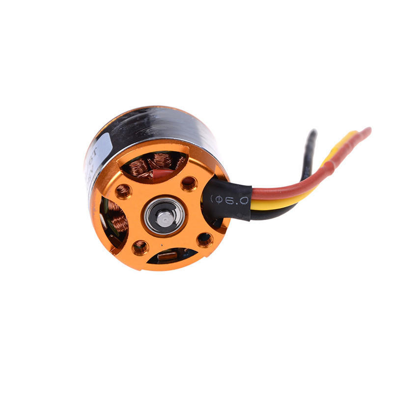 A2212 Brushless RC Motor KV2700 มอเตอร์ไร้แปรง แกนเรียบ พร้อมชุดสกรูและฐานยึด