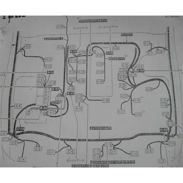 หนังสือ WIRING DIAGRAM รถยนต์ NISSAN 200SX เครื่องยนต์ SR20DE ปี 91ฝาแดง