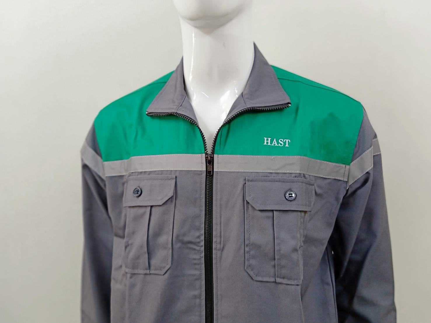 Jacket Casual เสื้อแจ็คเก็ตเซฟตี้ เทปสะท้อนแสง แจ็คเก็ตคลุมงาน แจ็คเก็ตเนื้อผ้าคอมทวิว และสั่งผลิตได้ พร้อมปัก
