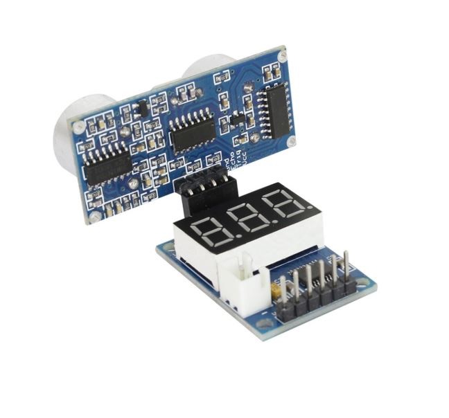 โมดูลแสดงผลระยะทางสำหรับ HC-SR04 Ultrasonic Distance Sensor Rangefinder Digital Display