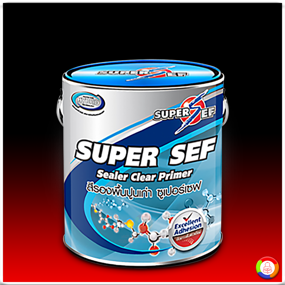 SUPER SEF SEALER CLEAR น้ำยารองพื้นปูนเก่า ซูเปอร์เซฟ