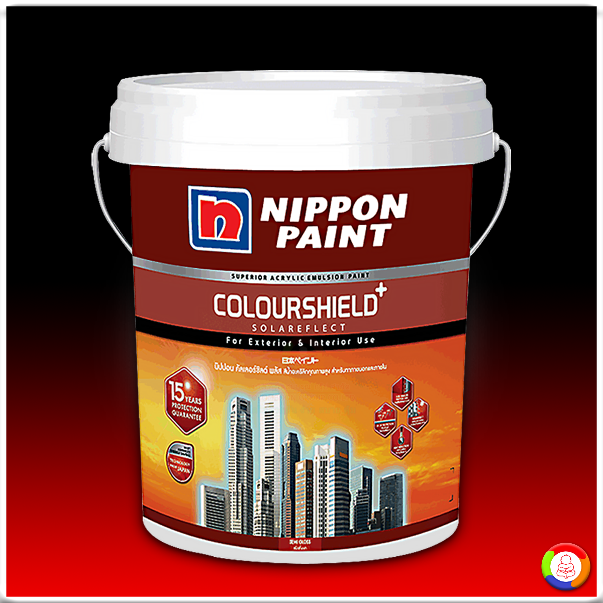Nippon Paint Colourshield Plus Solareflect สีนิปปอนเพนต์ คัลเลอร์ชิลด์ พลัส โซล่ารีเฟล็กซ์