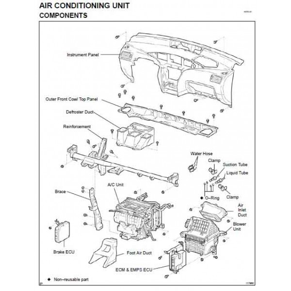 CD คู่มือซ่อม WIRING DIAGRAM TOYOTA PRIUS เครื่องยนต์ 1NZ-FXE