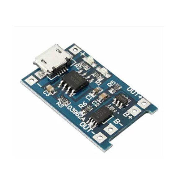 TP4056 Micro USB 5V 1A Lithium Battery Charger with Protection