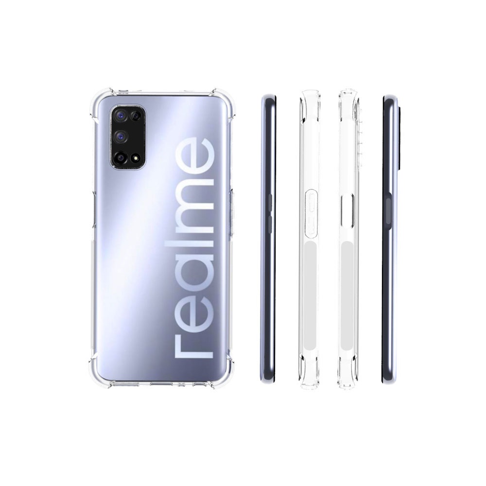 เคส realme 7 5G แบบ TPU ใสเสริมขอบและมุมกันกระแทก