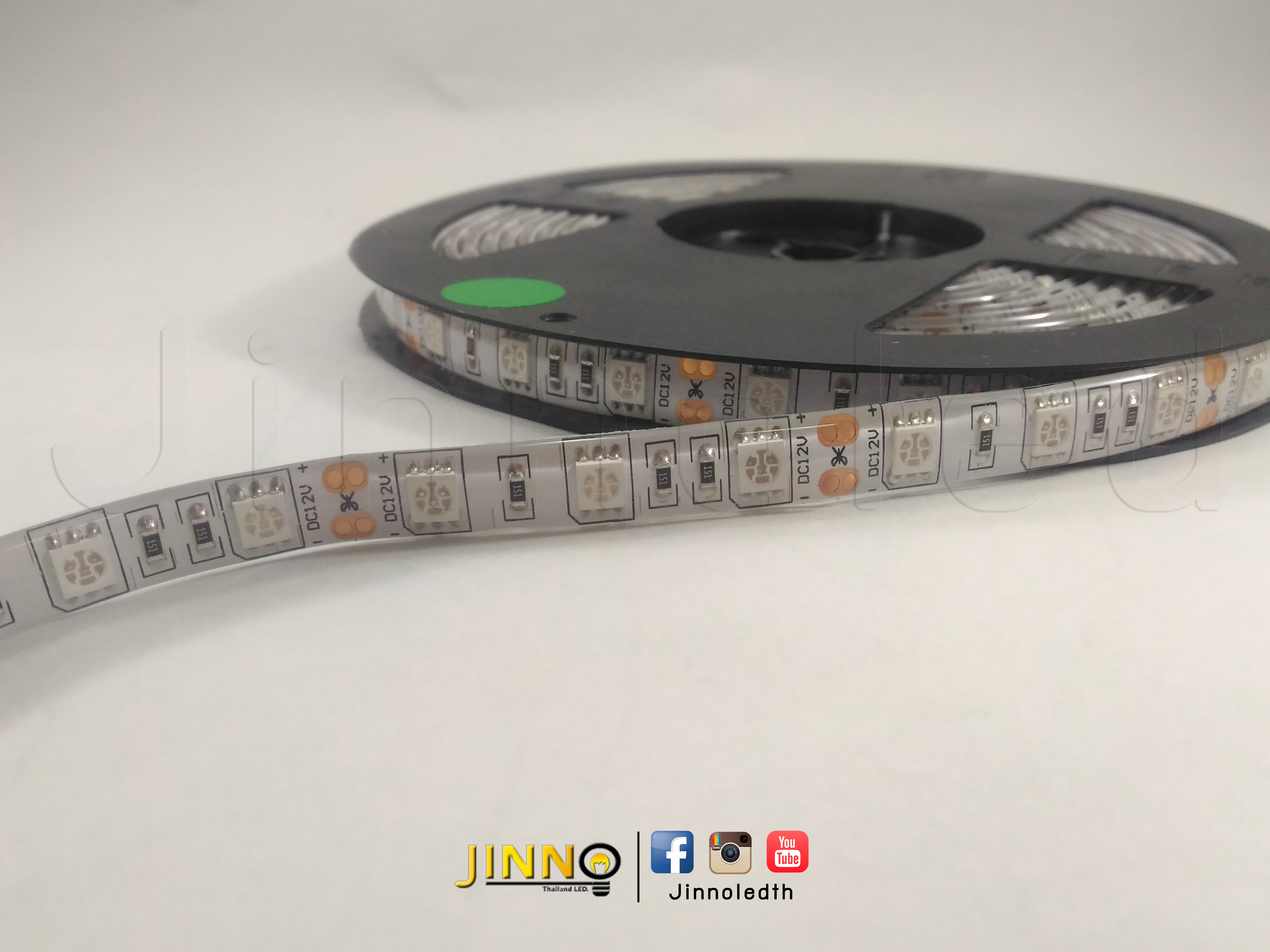 ไฟริบบิ้น 12v รุ่น 5050 IP65 : แบบกันน้ำ