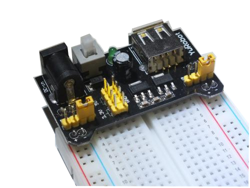 Breadboard Power Supply Module 3.3V/5V อุปกรณ์จ่ายไฟบอร์ดทดลอง