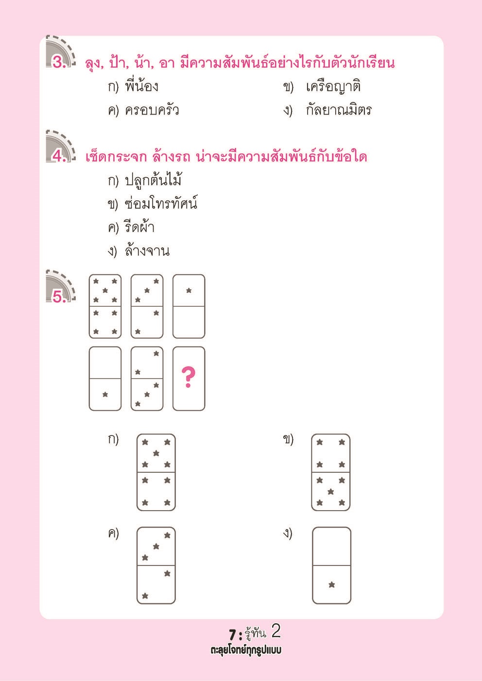 รู้ทัน 2 สอบเข้าสาธิต ป.1 ฉบับตะลุยโจทย์ทุกรูปแบบ