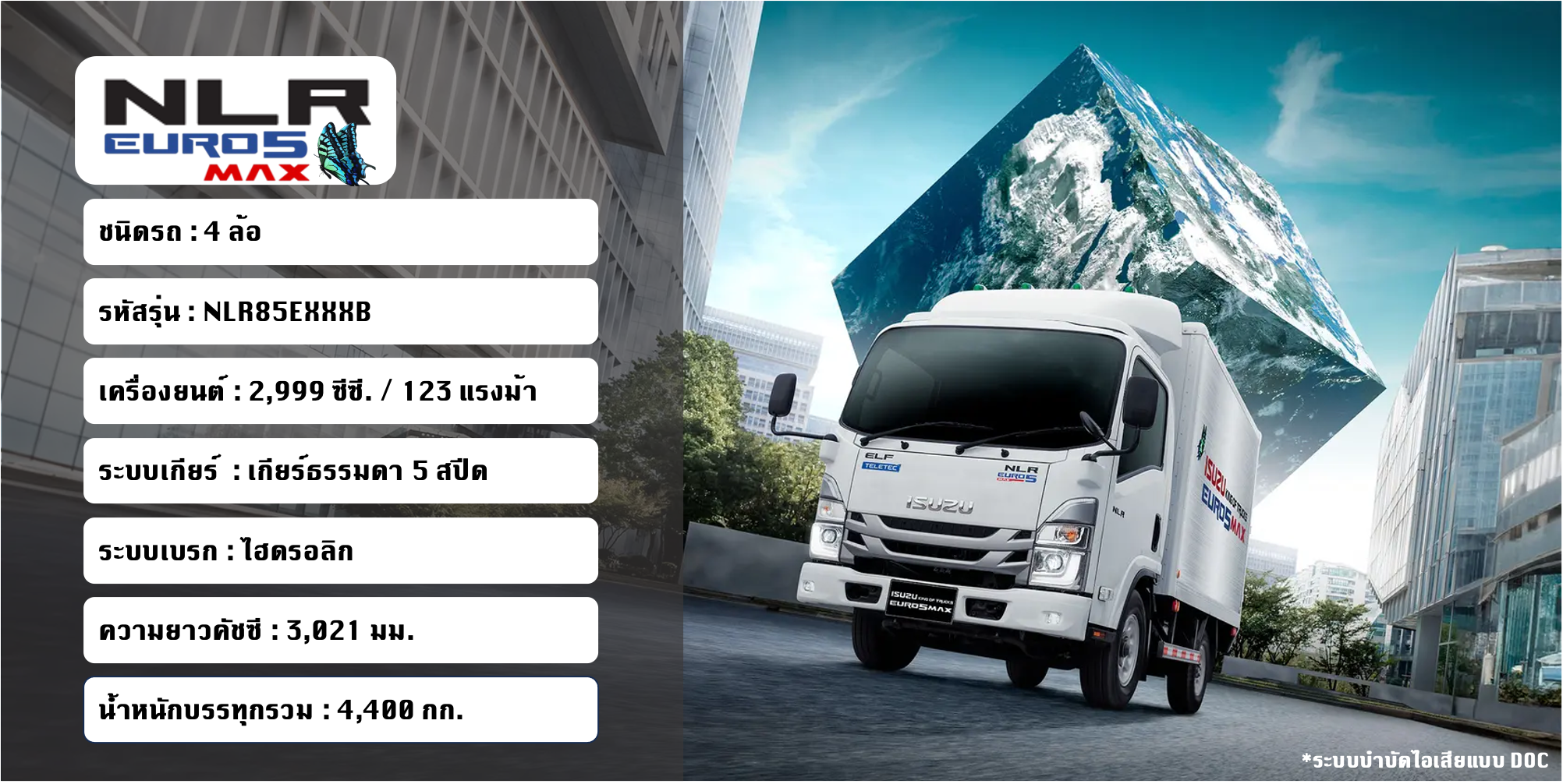 ISUZU NLR EURO 5 Max