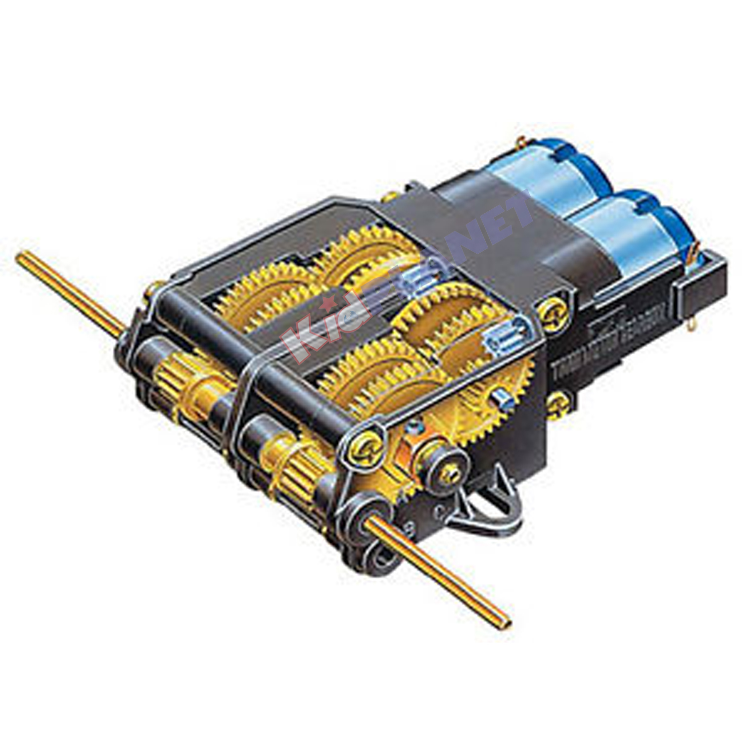 70097 Tamiya twin-motor gearbox เกียร์บ๊อกซ์คู่ 2 อัตราทด