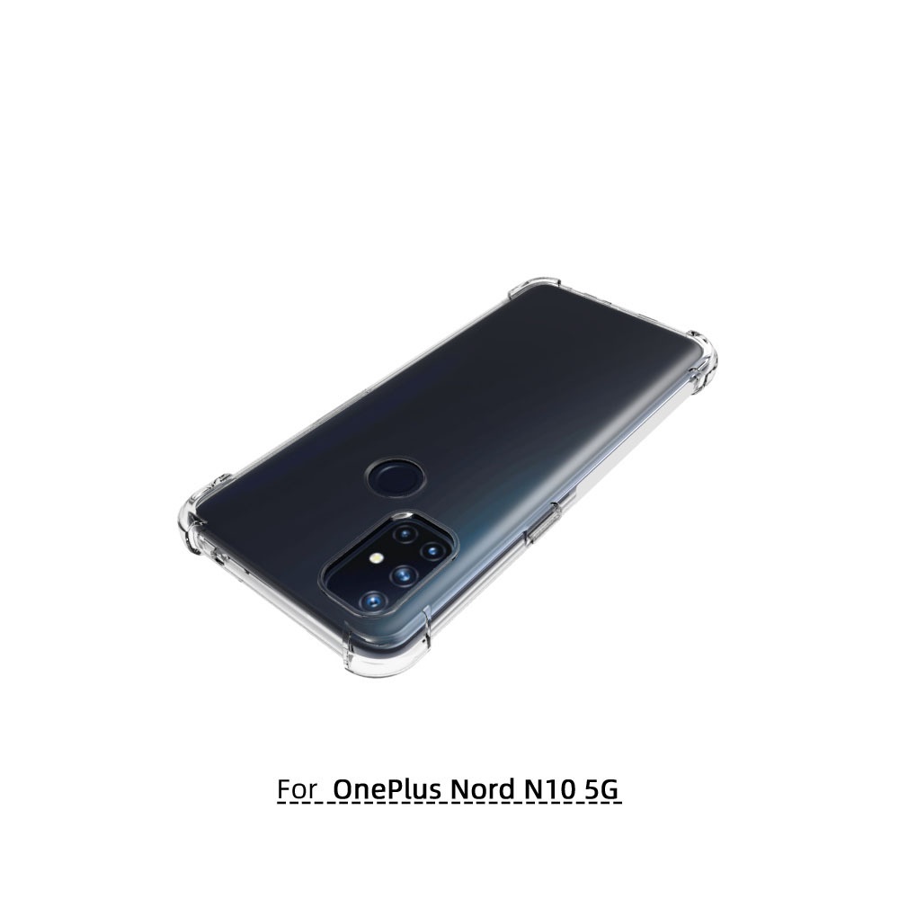 เคส OnePlus Nord N10 5G ใสเสริมขอบและมุมกันกระแทก