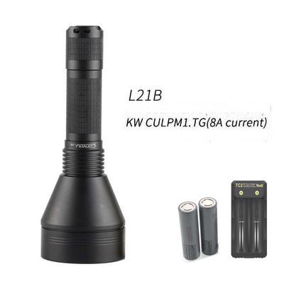 ไฟฉายแรงสูงขนาดกลาง Convoy L21B หลอด CULPM1.TG LED (8000ma) Long range