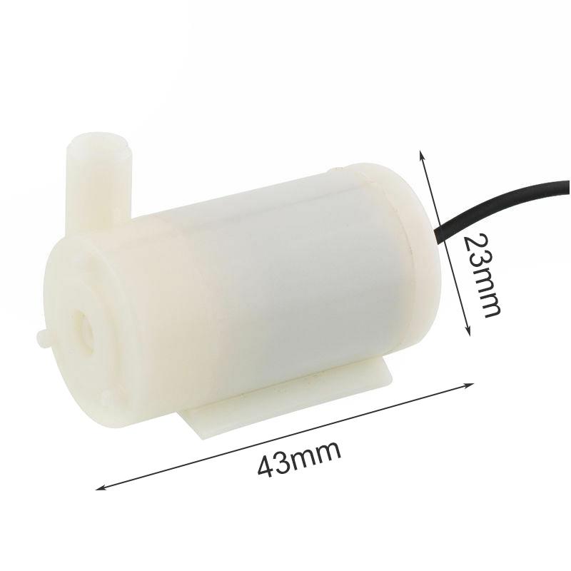 DC 3-6V Mute Submersible Mini Water Pump ปั๊มน้ำ ปั้มแช่ ขนาดเล็ก