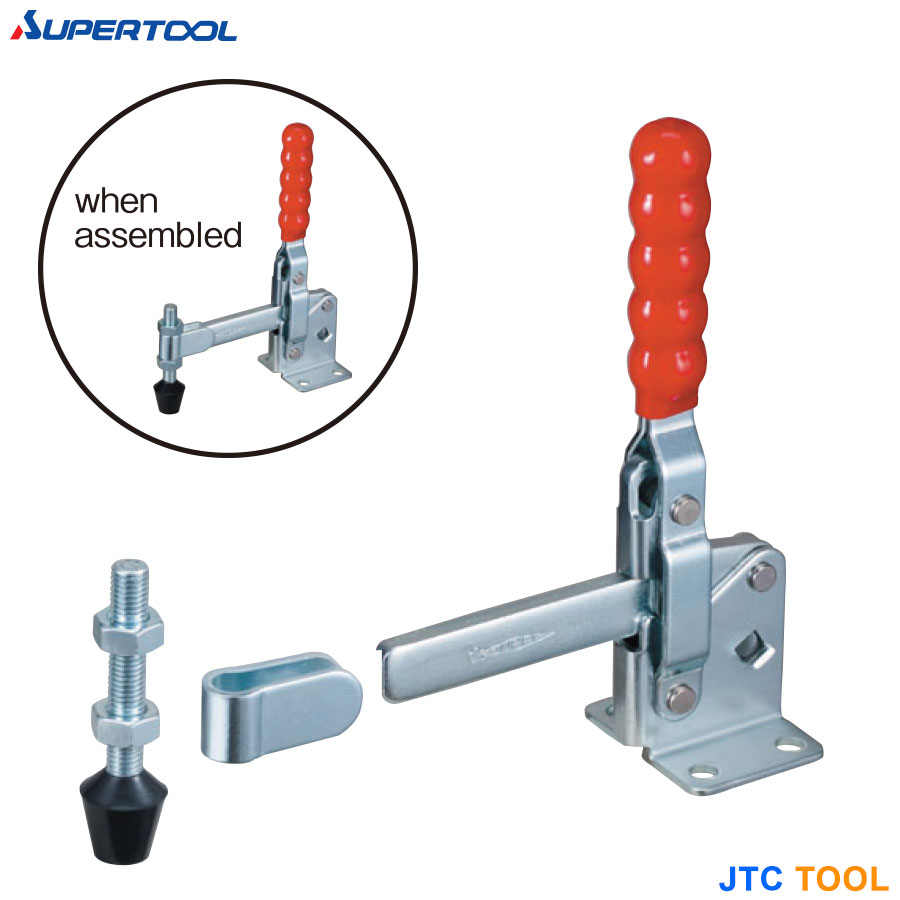 TOGGLE CLAMP 105° (Vertical Handle Type) - แคล้มนก (แนวตั้ง)