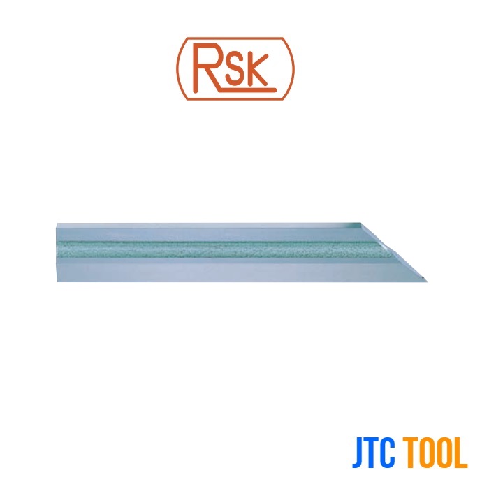 บรรทัดเหล็กขนานแบบคมมีด - Straight Edge Knife-Type Series 552 [Brand: RSK]