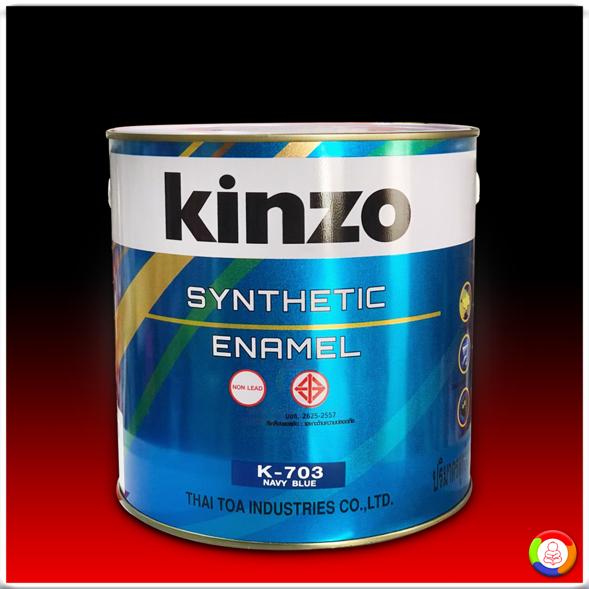 คินโซ่ สีน้ำมันเคลือบ (เงา / ด้าน) Kinzo