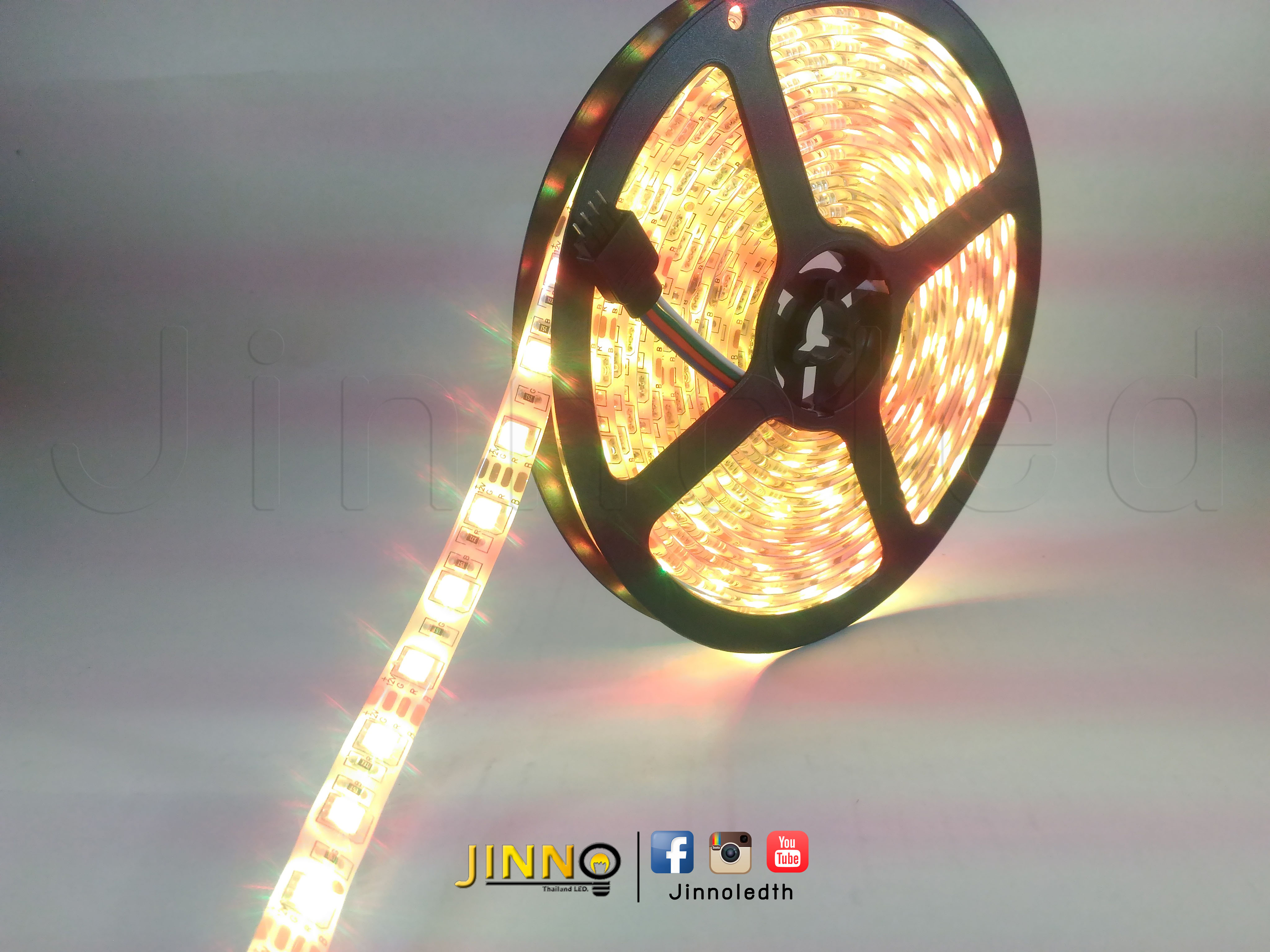 ไฟริบบิ้น 12v รุ่น 5050 IP65 : แบบกันน้ำ