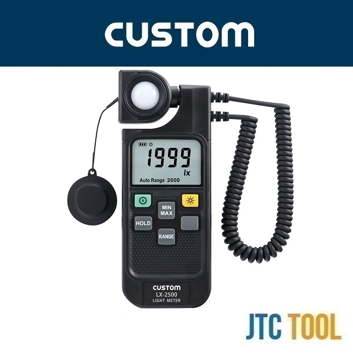 เครื่องวัดความสว่าง - Digital Illuminance Meter No.LX-2500 [Brand: Custom]