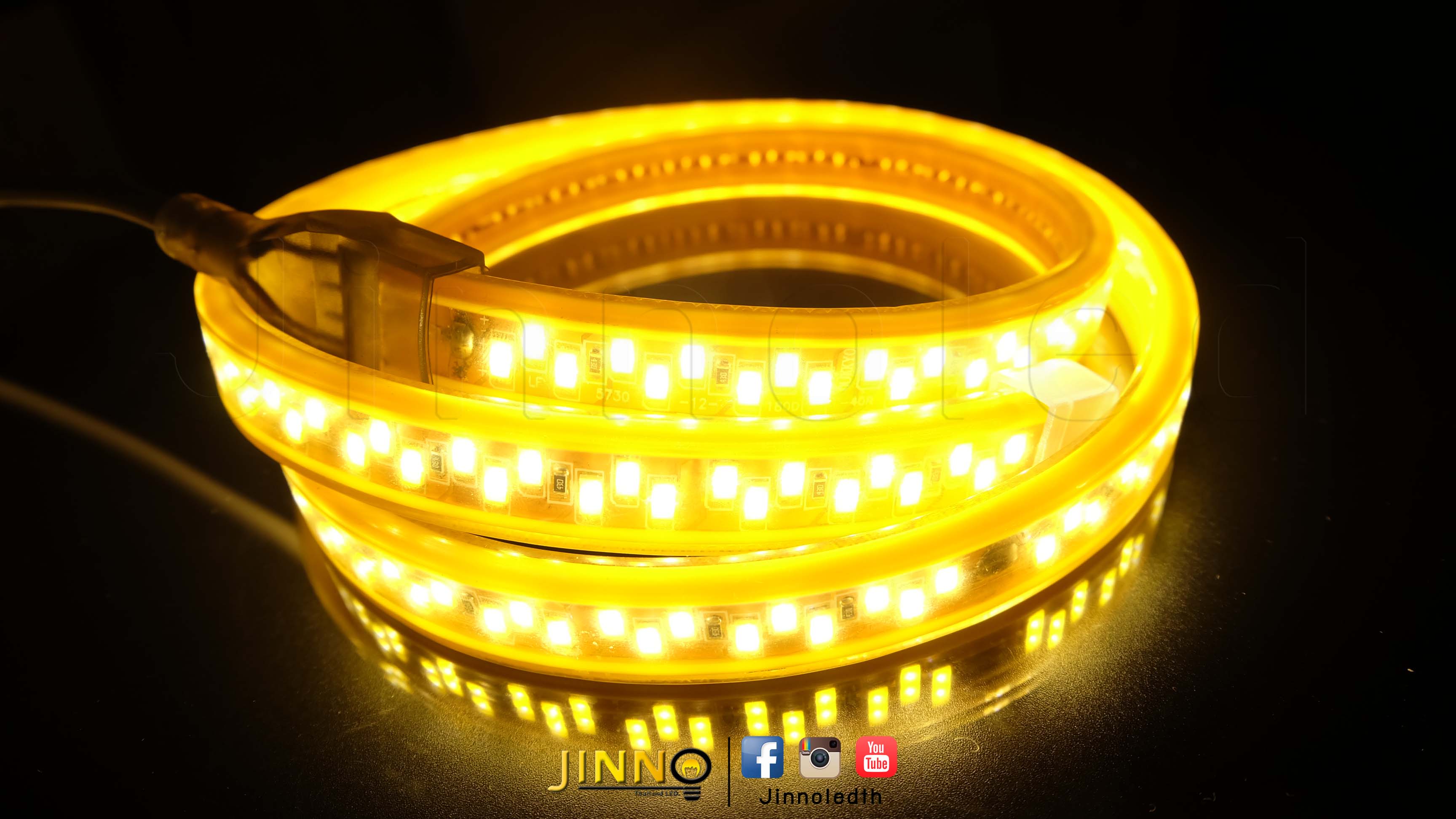 ไฟสายยาง 220v รุ่น 5630 180led รุ่น Colour wire