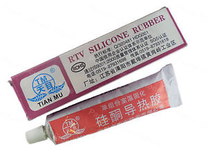 RTV Silicone Rubber Thermal Heatsink Adhesive Glue กาวซิลิโคนนำความร้อนสำหรับติด Heatsink
