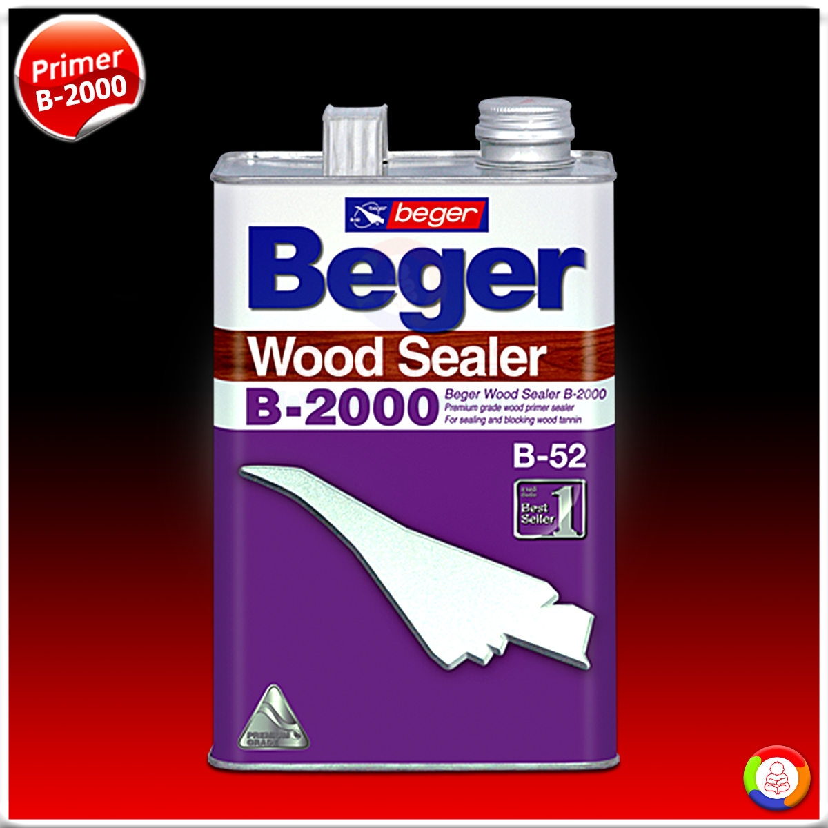 Beger Wood Sealer B-2000 น้ำยารองพื้นกันยางไม้ B-2000