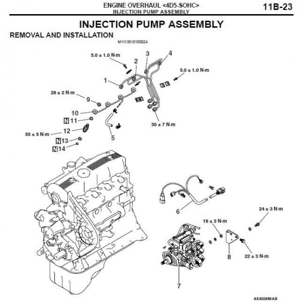 CD คู่มือการซ่อมและ WIRING DIAGRAM MITSUBISHI TRITON_(เครื่องยนต์ 4D5, 4M4)