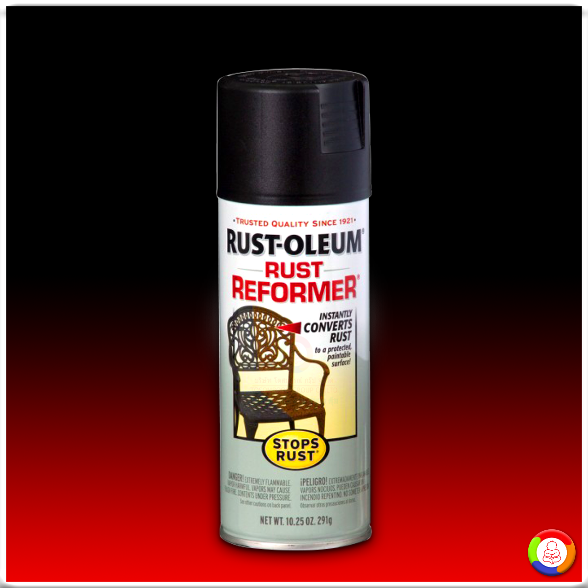 Rust Reformer Spray Paint สีสเปรย์หยุดสนิม แปลงสนิม