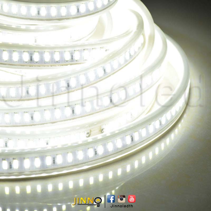 ไฟสายยาง 220v รุ่น 5630 120led รุ่น Milky wire