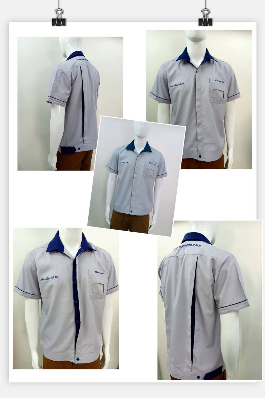 เสื้อช็อป เสื้อช่าง สำเร็จรูป แบบมาตรฐาน สำหรับเป็น เสื้อพนักงานบริษัท เสื้อช๊อปสำเร็จรูป เสื้อช็อปช่าง. ชุดช็อปช่าง ชุดยูนิฟอร์มช่าง เสื้อช็อปโรงงาน