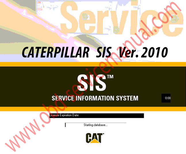 โปรแกรมรวมคู่มือซ่อม+WIRING DIAGRAM+PART CATALOG CATERPILLAR SIS V.2010