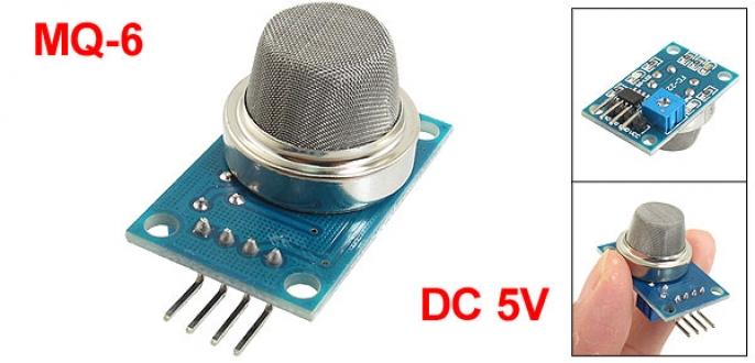 MQ-6 Flammable Gas Sensor Module โมดูลตรวจจับแก๊สไวไฟ