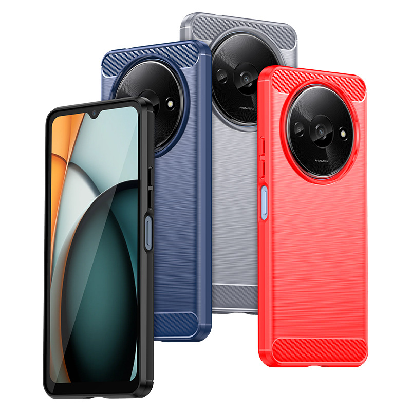 เคส Redmi A3 ผลิตจาก TPU กันกระแทกได้ (VICKIE)