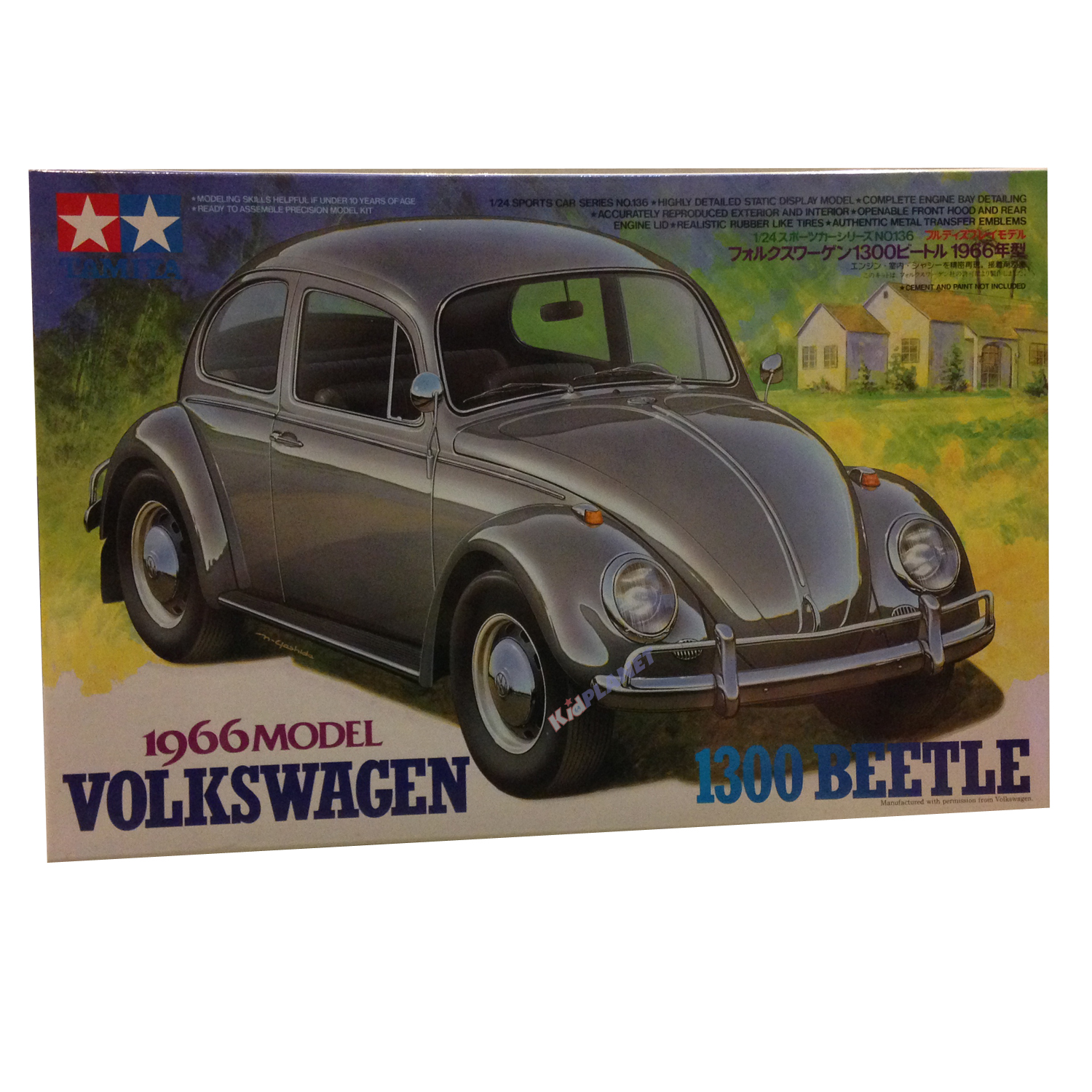 24136 TAMIYA MODEL 1/24 VOLKSWAGEN 1300 Beetle 1966