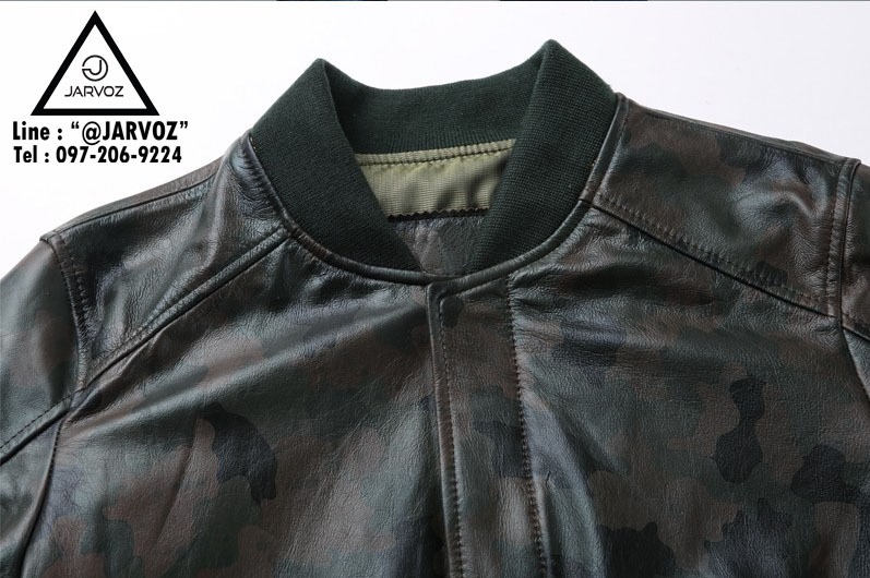 แจ็คเก็ตหนังแกะแท้ รุ่น Jaguar Jacket - Sheep leather