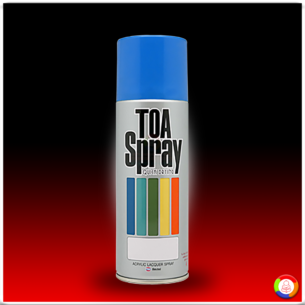 TOA Acrylic Lacquer Spray : For Electronic Tools ทีโอเอ สีสเปรย์ สำหรับเครื่องมือไฟฟ้า