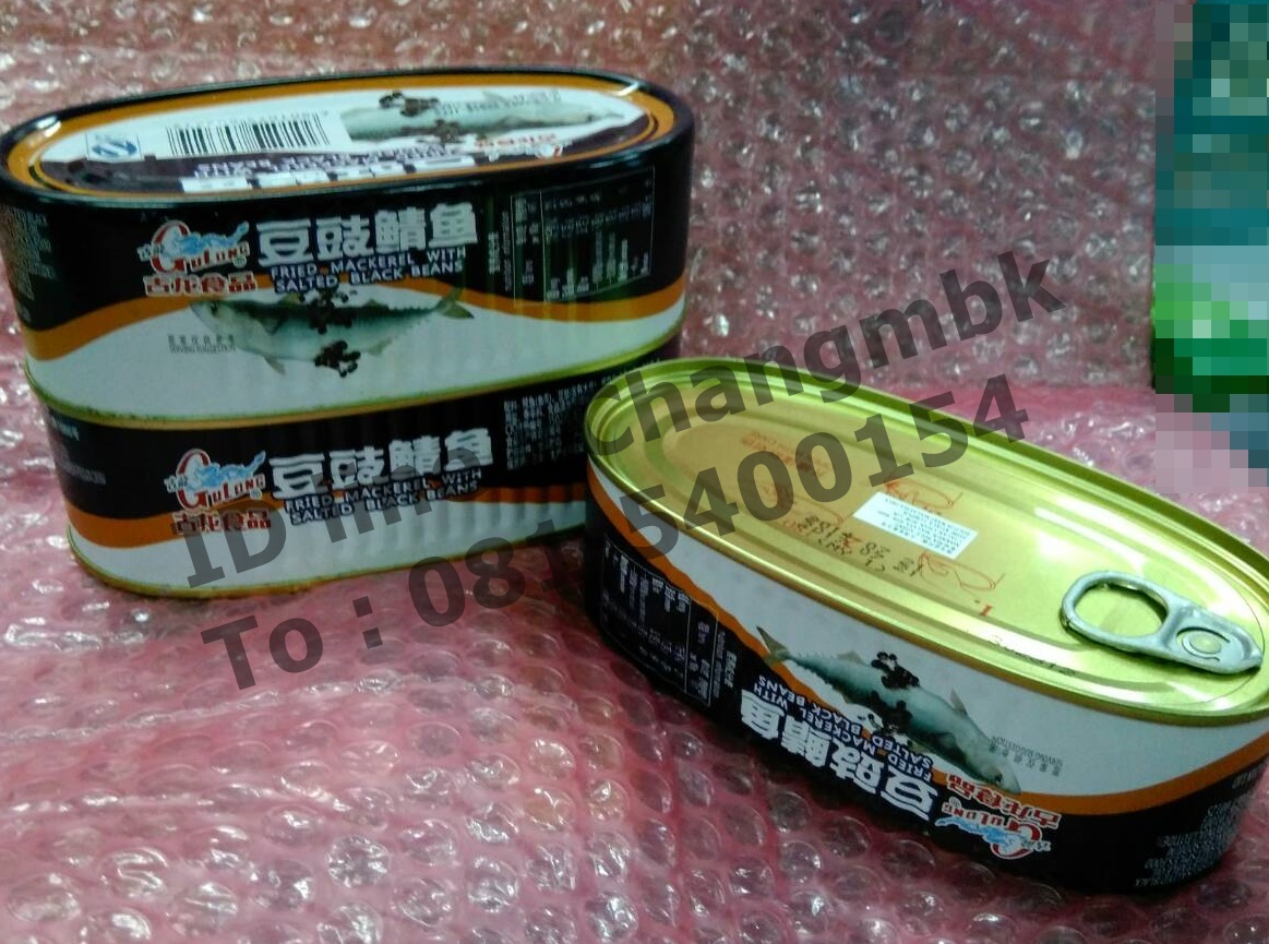 ปลาเต้าซี่ เนื้อปลาแมคเคอเรล