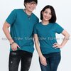 เสื้อยืด คอกลม แขนสั้น สีเขียวหยก Size 3XL