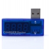 USB Current Voltage Tester (สีฟ้า) มิเตอร์แสดงค่าแรงดันไฟฟ้าและกระแสไฟฟ้า