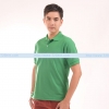 เสื้อโปโล TK แขนสั้น ทรงตรง สีเขียวใบไม้ Size M