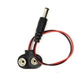 9V Battery to DC Male Jack 5.5x2.1mm for Arduino
