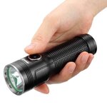 ไฟฉายแรงสูงส่องไกล ขนาดกลาง Skywolfeye T162 26650