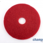 แผ่นปั่นเงาพื้น สีแดง ยี่ห้อ 3M รุ่น Red Buffer 5100