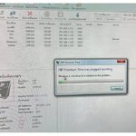 โปรแกรมของเครื่องสแกนลายนิ้วมือและใบหน้าเด้งหลุด (error) ใช้งานไม่ได้