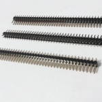 40 Pin 2.54mm Pin Header Double Row Pin Male ตรง แถวคู่
