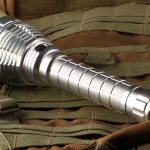 ไฟฉายแรงสูง แบบพกพาขนาดใหญ่ Convoy L6 รุ่นสีเงิน