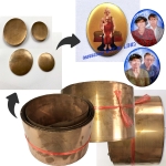 แผ่นทองเหลือง-แก่นล็อกเก็ต