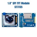 1.8" SPI TFT LCD Module จอแสดงผล LCD 1.8 นิ้ว สำหรับ Arduino