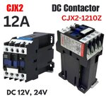 CJX2-1210Z DC Magnetic Contactor แมกเนติกคอนแทคเตอร์ คอยล์กระแสตรง DC 12V 24V