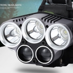 ไฟฉายคาดหัวแรงสูง แบบ 5 หลอด LED