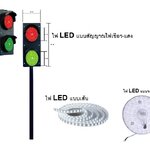ไฟ LED ที่นิยมติดตั้งใช้งานร่วมกับระบบไม้กั้นรถยนต์